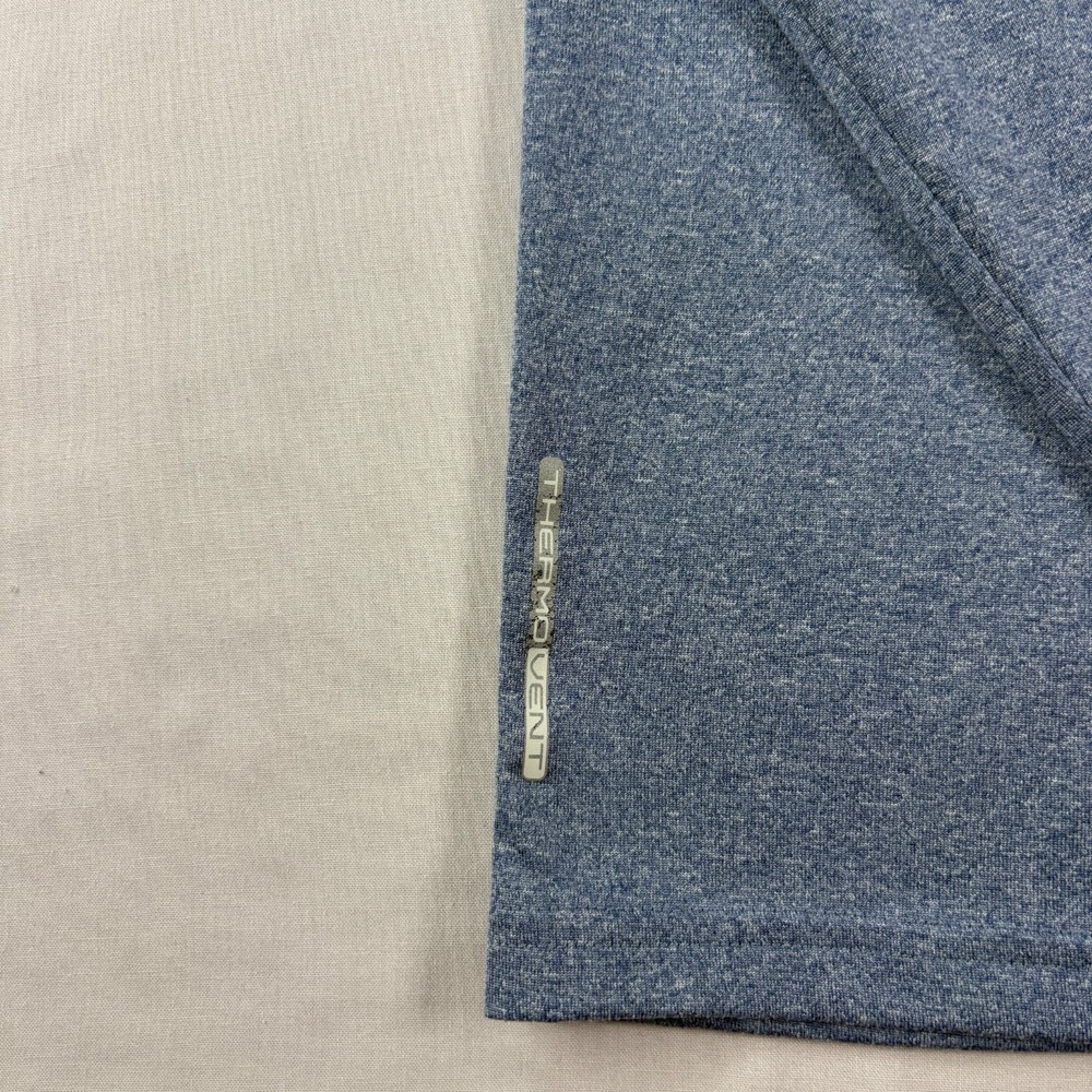 Polo Ralph Lauren Sweatshirt Men Medium Blue Sport 1/4 Zip Golf Pullover Stretch - Picture 3 of 12
